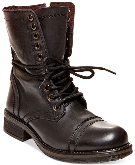 steve madden men's black boots|steve madden black boots women.